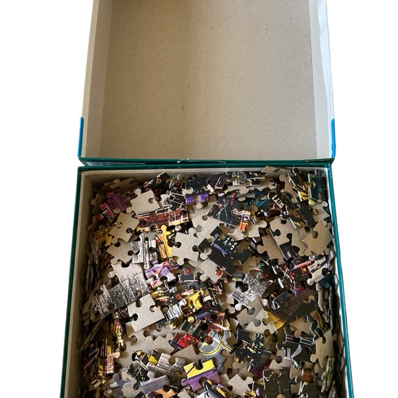 1000 Pixels Puzzle Mott Street Chinatown by Artist Chris Lord 27” x 20” Hasbro - Picture 3 of 5